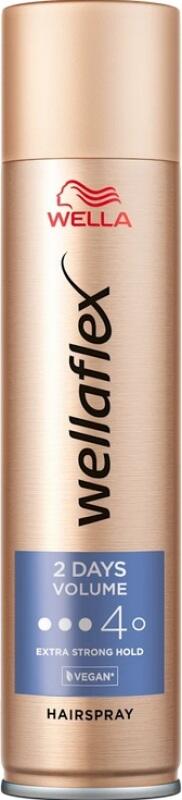 Wellaflex 2 Days Volume lak na vlasy,fixace 4, 400 ml