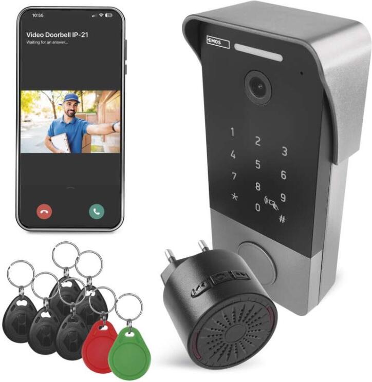 Emos goSmart videozvonek IP-21PoE (H4034)