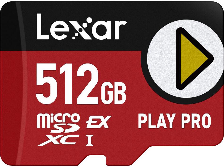 Paměťová karta Lexar PLAY PRO 512GB