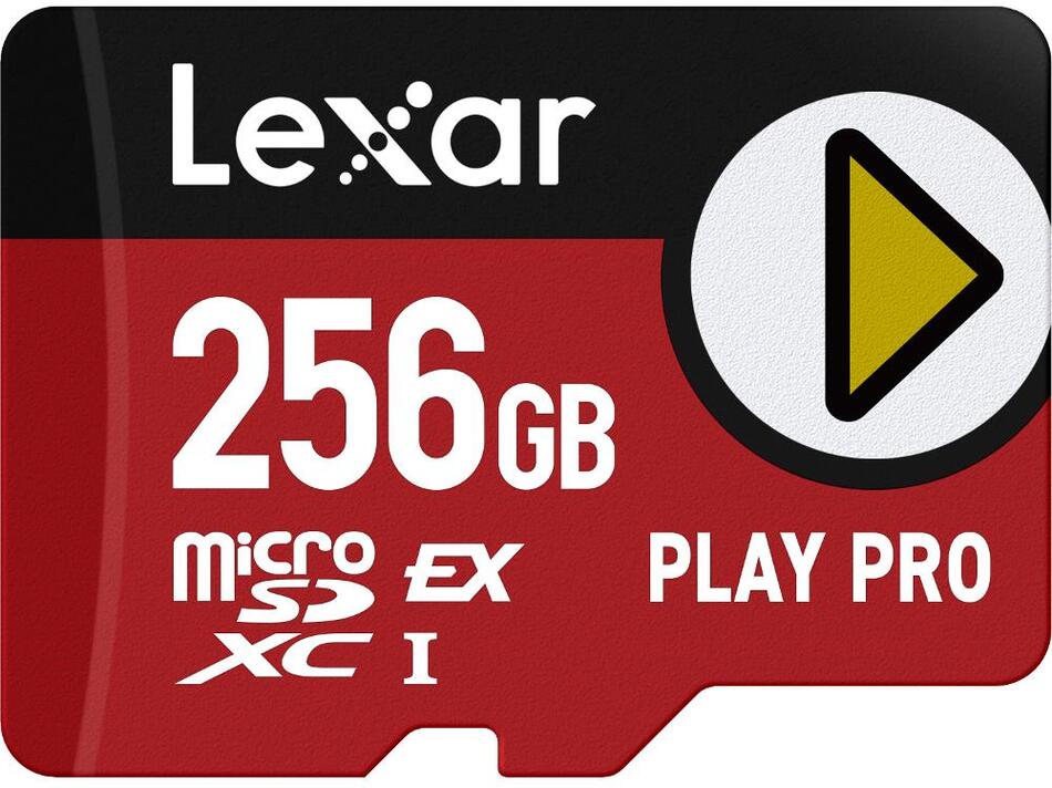 Paměťová karta Lexar PLAY PRO 256GB