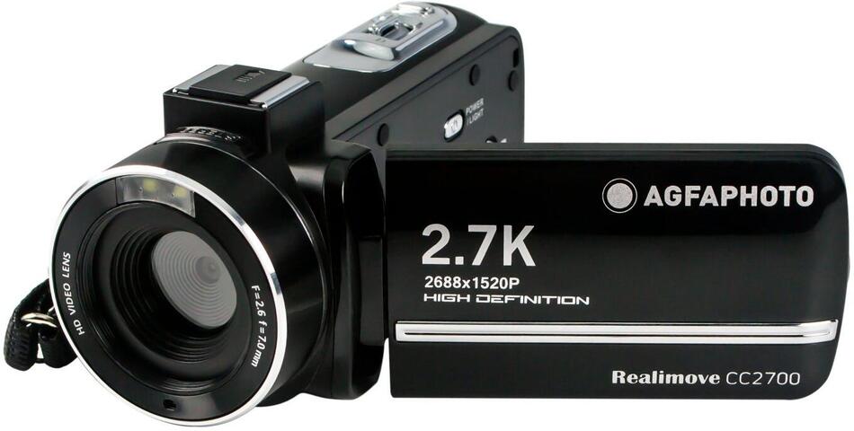 Vodotěsná videokamera AgfaPhoto Realimovie CC2700, Black