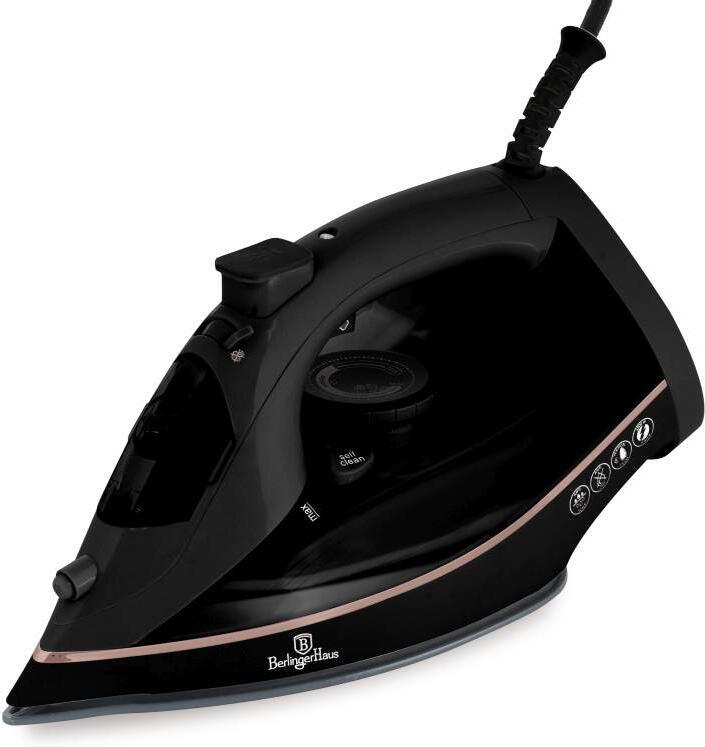 Žehlička napařovací BerlingerHaus BH-9592, Black Rose Collection