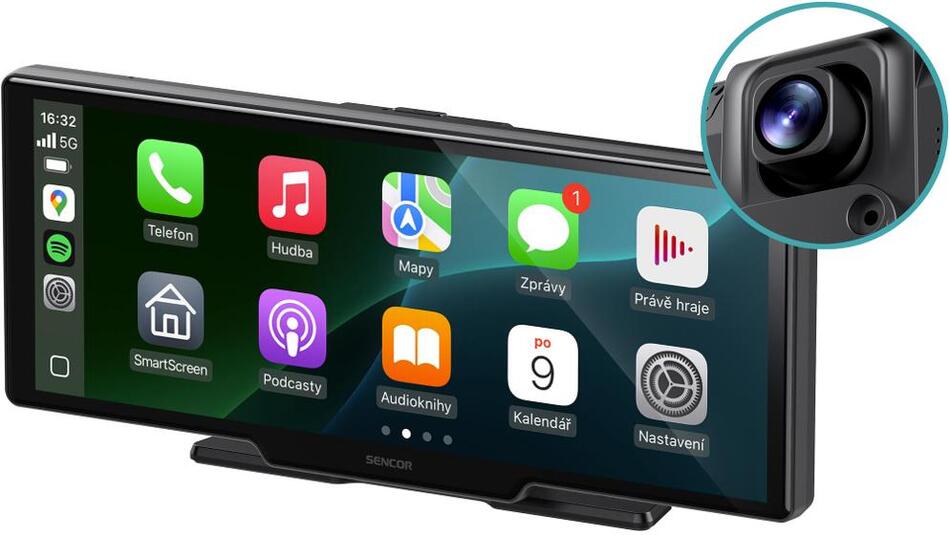 Multimediální přehrávač Sencor SCT M1090DBWT