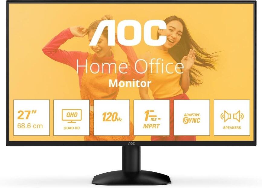 AOC MT 27" Q27B35S3 - 2560x1440,IPS,120Hz,1xHDMI,1xDP