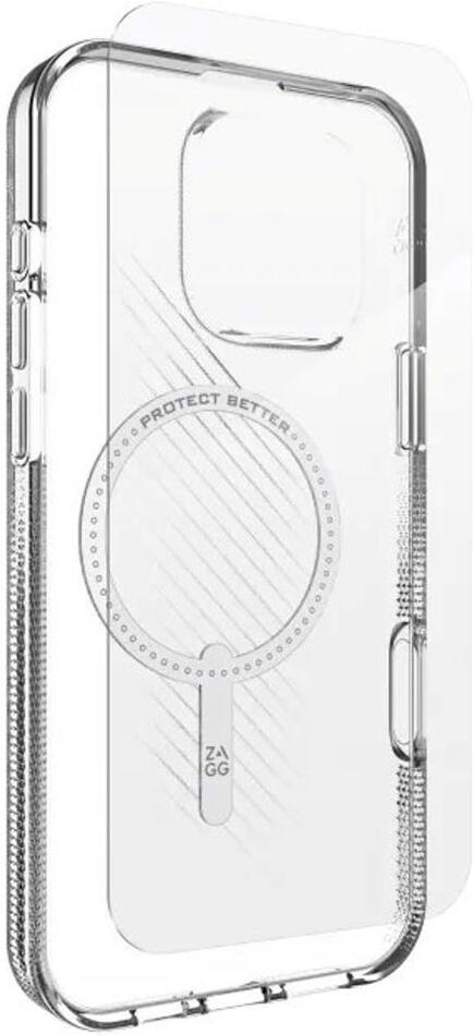 Kryt na mobil Zagg Bundle Luxe SNAP PCR IS GL 360 iPhone 16 Pro Clear