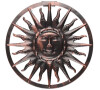 LED Solární nástěnná dekorace Slunce