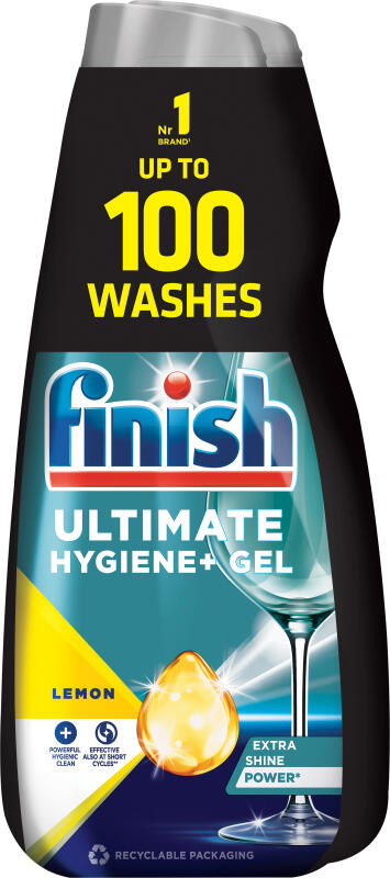 Finish Ultimate gel do myčky duo lemon 2 x 1 l