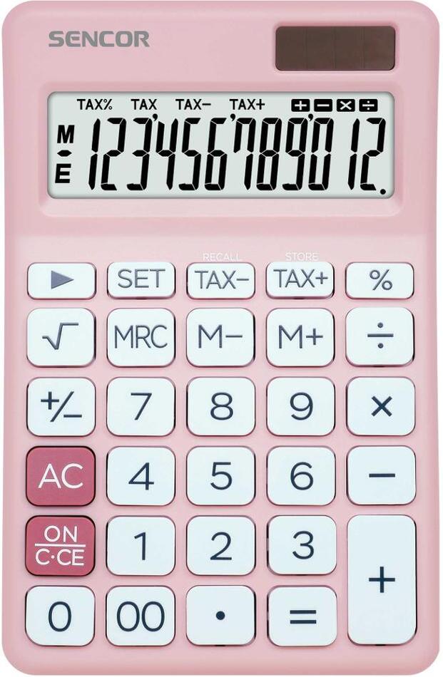 Kalkulačka Sencor SEC 381 Pink