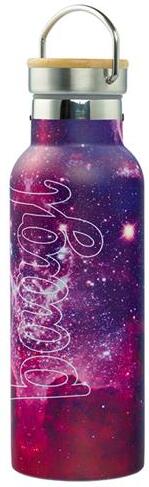 Termoláhev BAAGL Galaxy 500ml s bambusovým víčkem