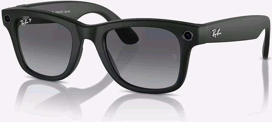 Meta Ray-Ban Wayfarer, AI brýle, Matte Black, Polarized Gradient Graphite
