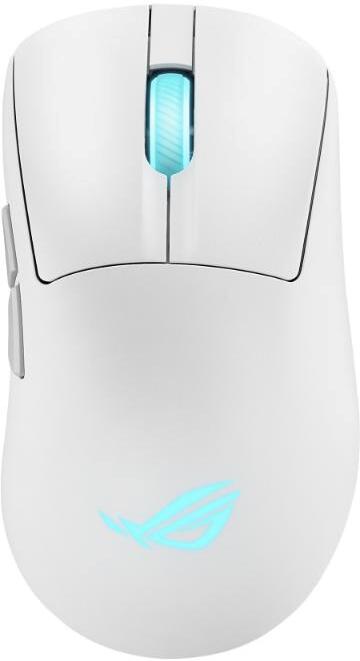 ASUS myš ROG Keris II Origin, bezdrátová herní myš, bílá (90MP04A0-BMUA10)