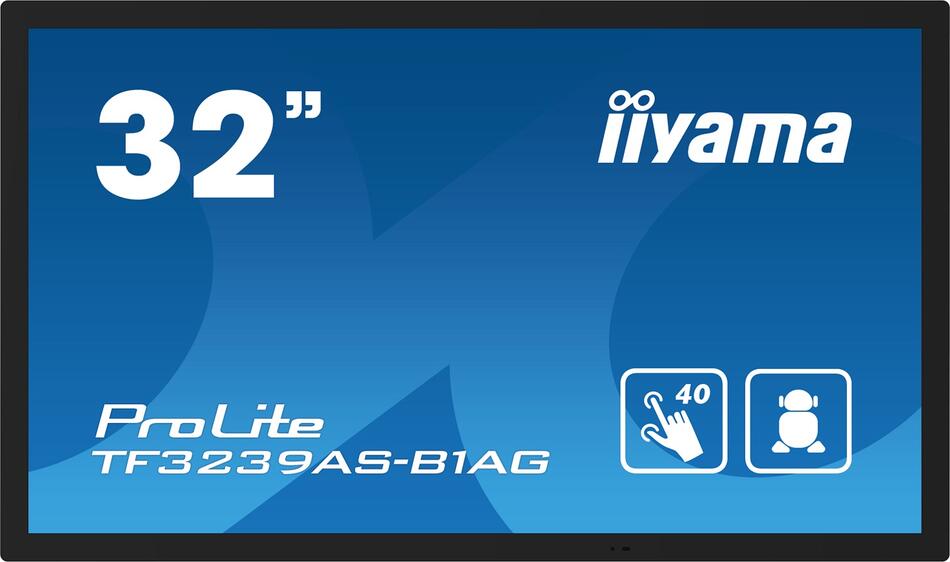 32" IIYAMA TF3239AS-B1AG: FHD,IPS,Android