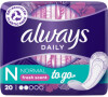 Always vložky (20ks/fol) Slip Normal Deo