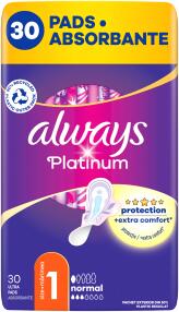 Always vložky Platinum (30ks/fol)Normal