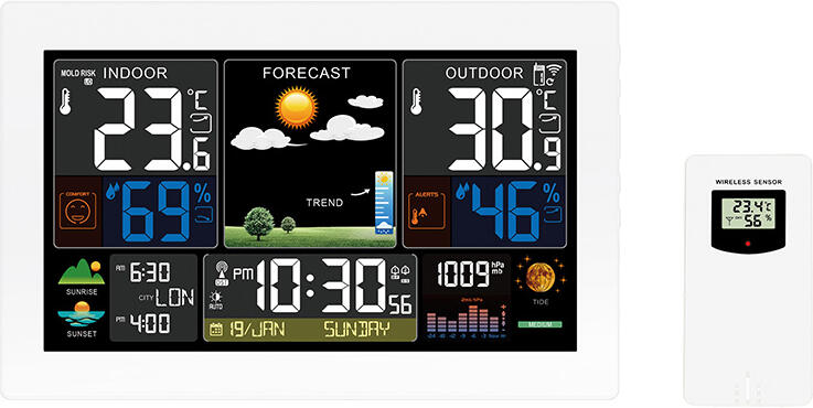 Meteostanice Solight TE81W-XL, bílá