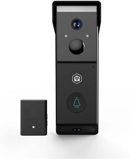SmartLife Dveřní Video Telefon NEDIS WIFICDP31BK