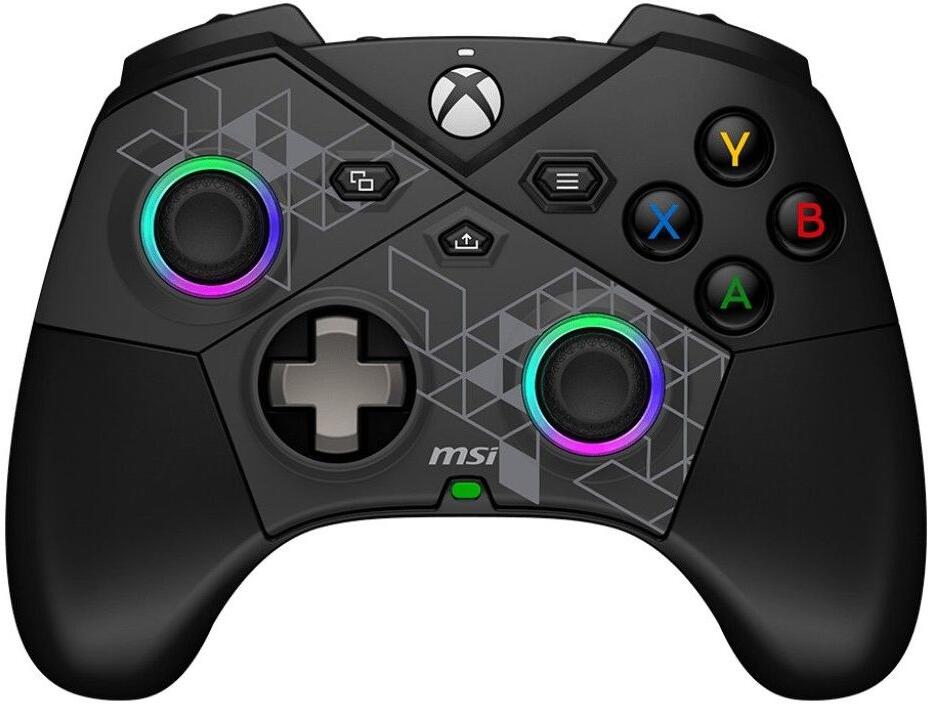 MSI gamepad FORCE PRO W/ bezdrátový/ RGB/ 2,4GHz/ Bluetooth/ USB-C/ pro PC, XBOX, Android (S10-43G0130-C54)