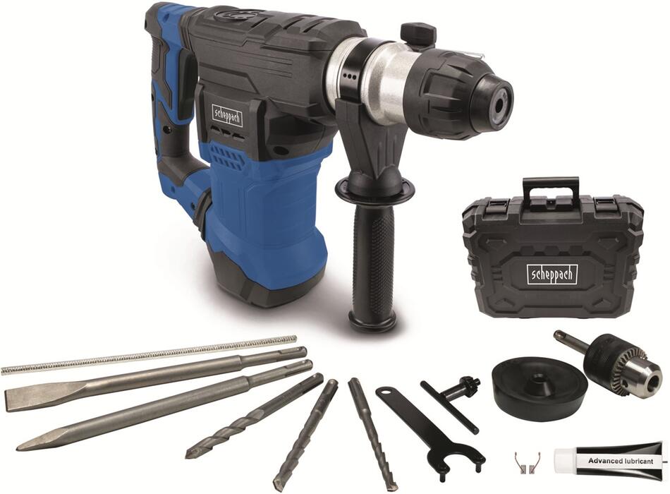 Vrtací/sekací kladivo Scheppach DH 1500 PLUS, 6 kg
