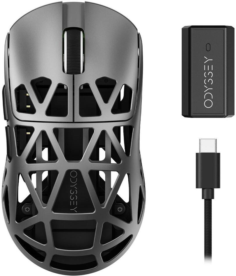 PC myš Yenkee YMS 31 ODYSSEY stříbrná