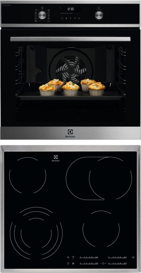 SET Trouba ELECTROLUX EOD6P77WX + Sklokeramická deska ELECTROLUX EHF46547XK