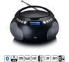 Přenosné rádio CD/MP3 s USB a Bluetooth® černé Lenco SCD-331BK