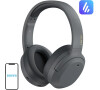 Edifier W820NB Plus Wireless Headphones, ANC (grey)