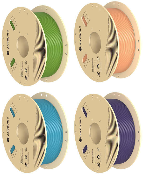 PLA Pantone Filament Set AnyCubic, 4 ks