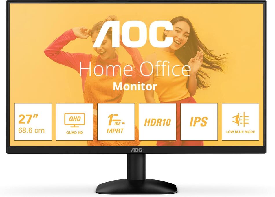 AOC MT 27" Q27B35E - 2560x1440,IPS,75Hz,1xHDMI,1xDP