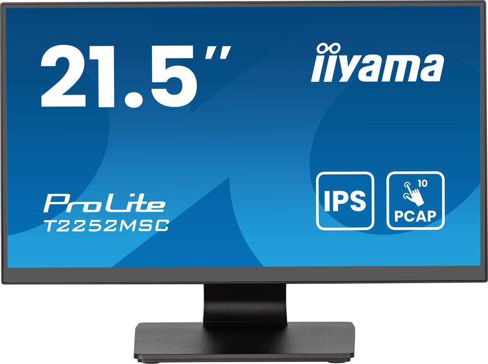 22" LCD IIYAMA T2252MSC-B2AG-IPS,FHD,10P