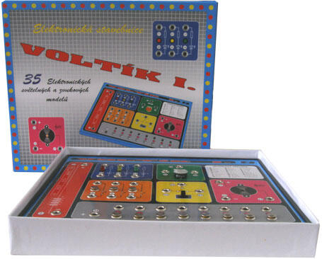 Elektronická stavebnice VOLTÍK I. VOLTIK TOYS