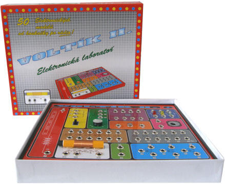 Elektronická stavebnice VOLTÍK II. VOLTIK TOYS