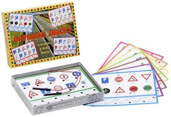 Hra vzdělávací Dopravní značky VOLTIK TOYS