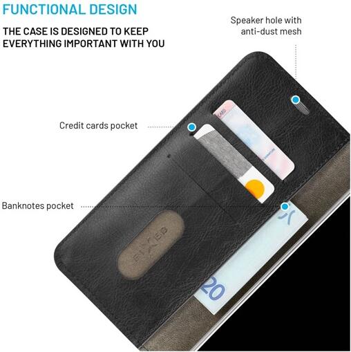 Fixed pouzdro XRedmi 15 FIXOP3-1618-BK