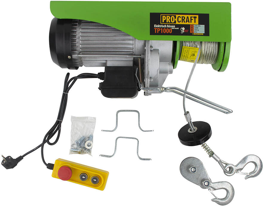 Elektrický lanový naviják Procraft TP1000