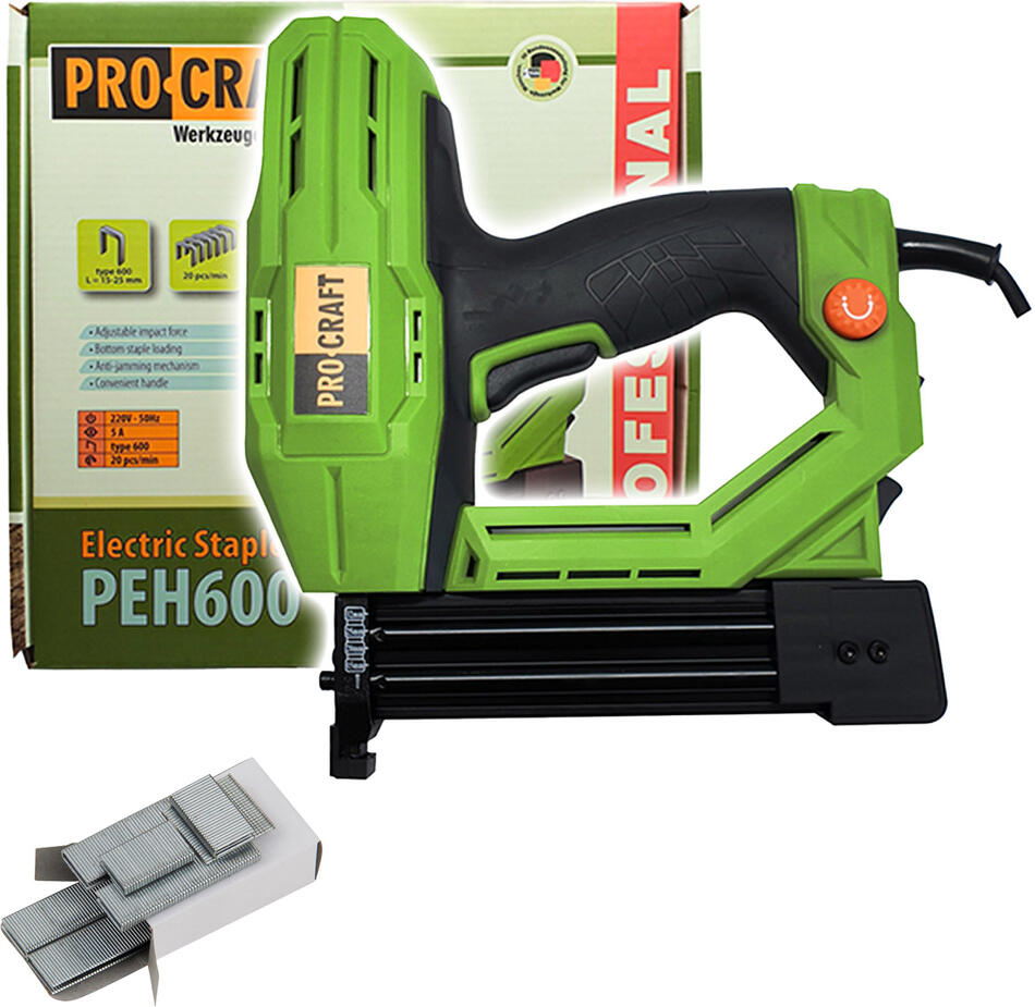 Elektrická sponkovací pistole , PEH600 Procraft / PEH600