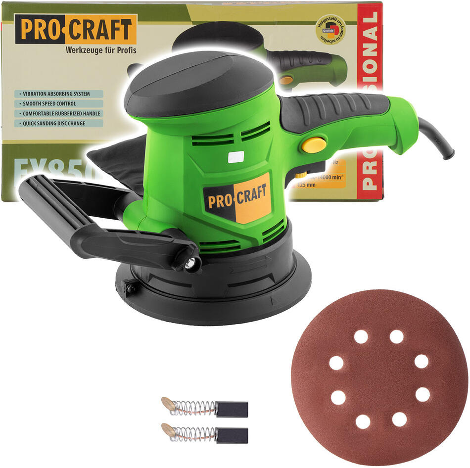 Excentrická bruska Procraft EX850E / EX850E
