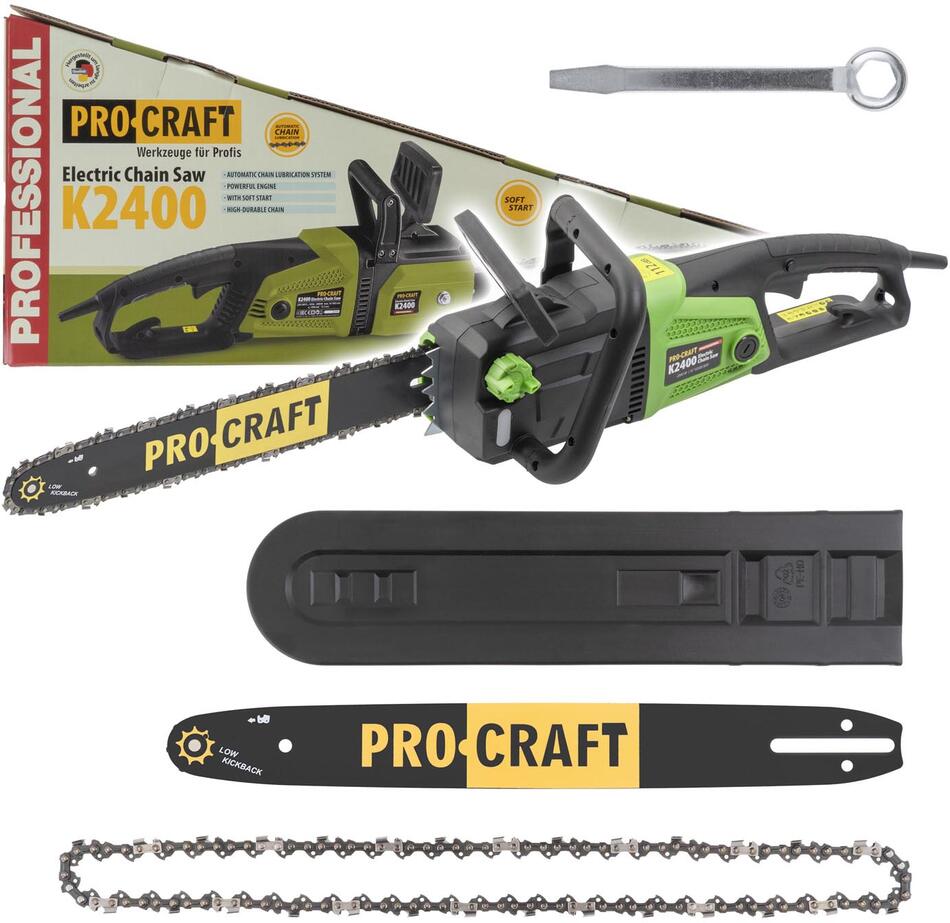 Elektrická řetězová pila Procraft K2400 / K2400