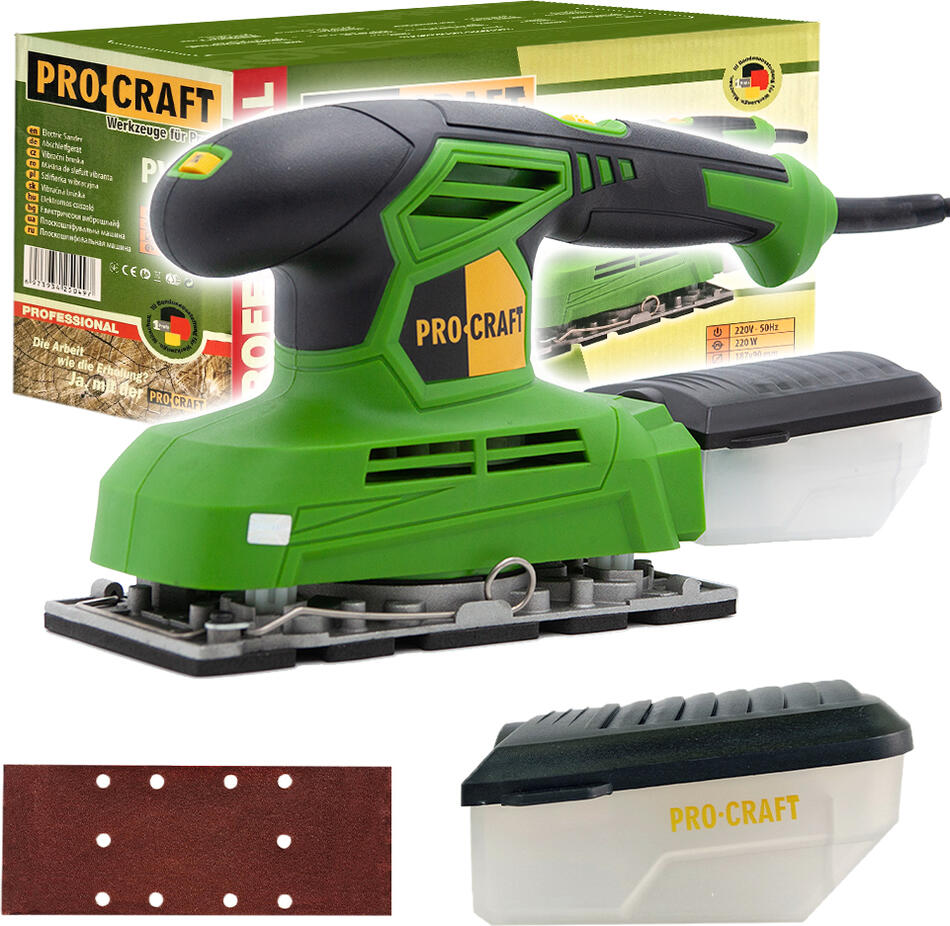 Bruska vibrační Procraft PV220, 220W / PV220