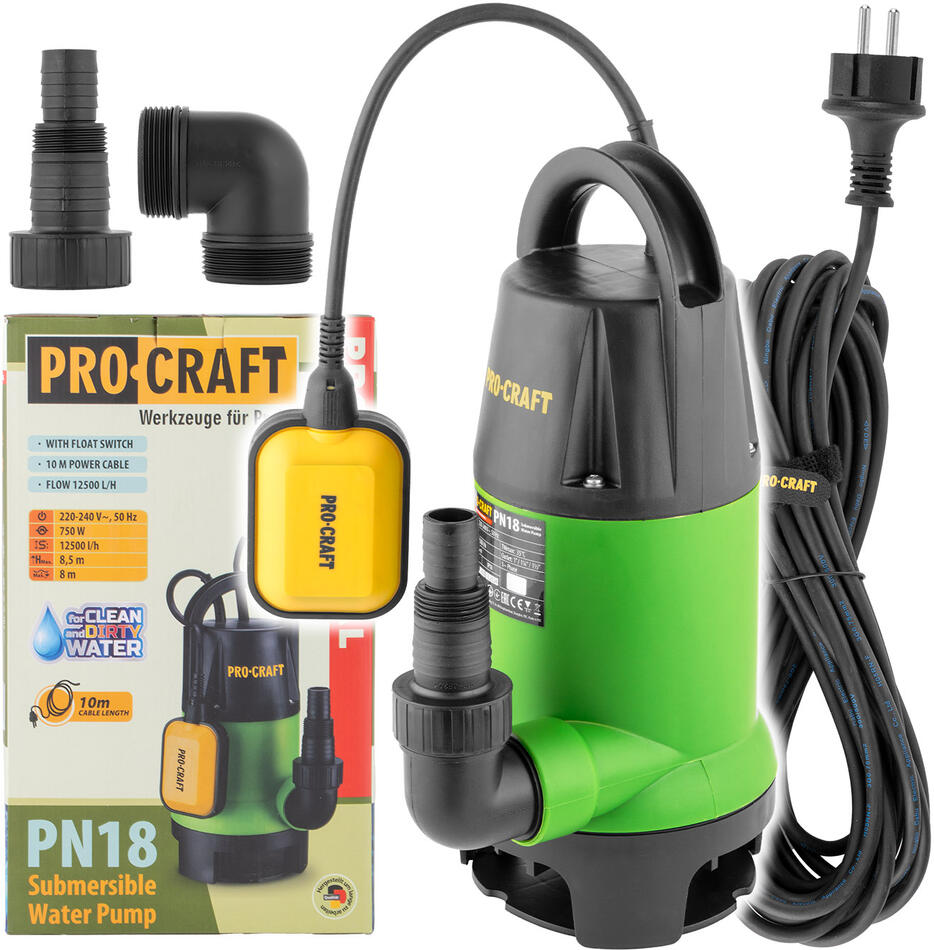 Čerpadlo ponorné Procraft PN18 / PN18