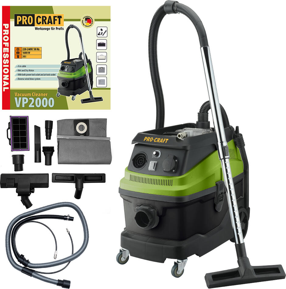 Průmyslový vysavač Procraft VP2000 / VP2000