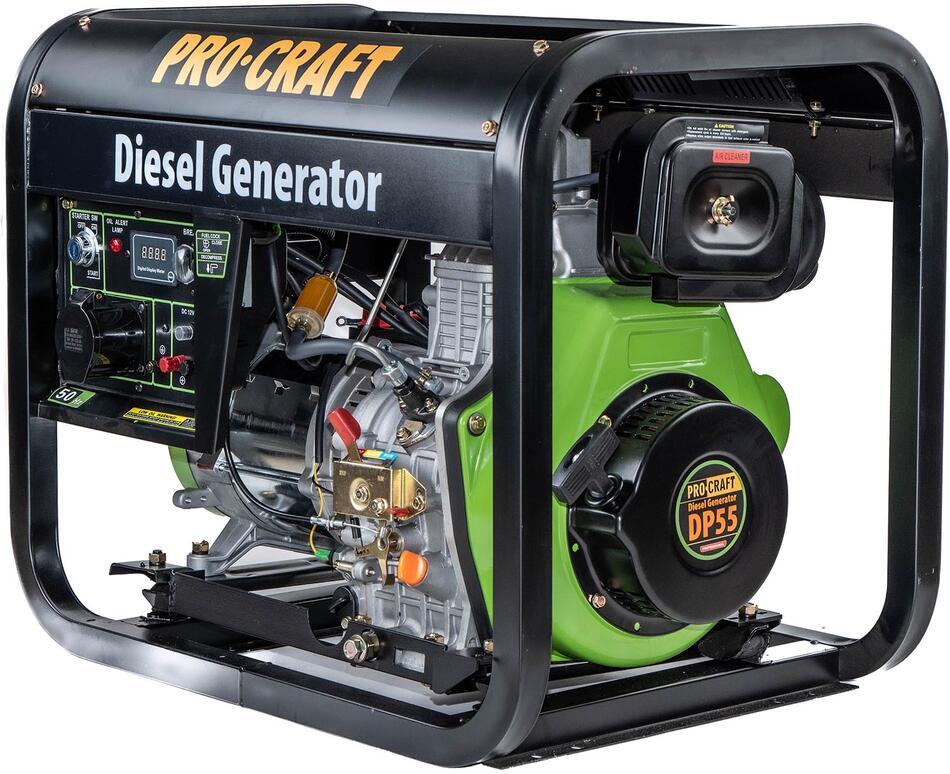 Dieselová elektrocentrála Procraft DP55 / DP55