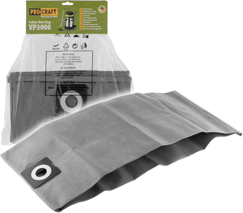 Saček pro průmyslový vysavač Procraft VP3000 / SVP3000