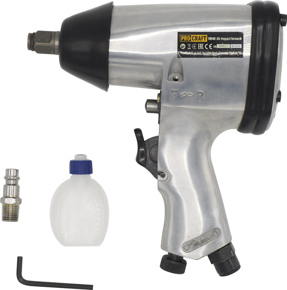 Utahovák pneumatický rázový + hlavice Procraft IW40S / IW40S