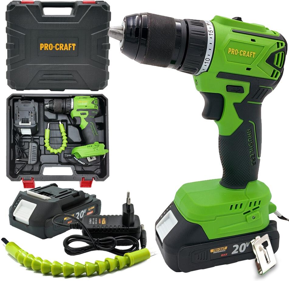 Aku vrtací šroubovák Procraft PA18LiN / PA18LiN