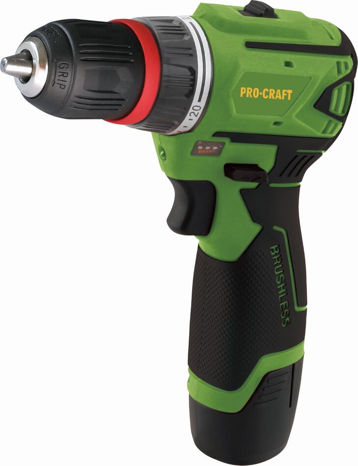 Aku vrtací šroubovák Procraft PA12BL DFR / PA12BL DFR