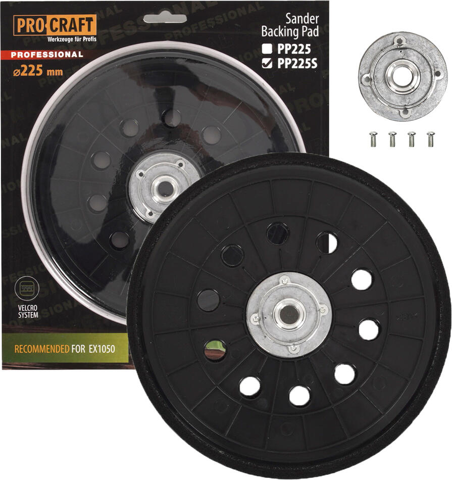 Kruhový unášecí talíř (podložka) Procraft PP225S / PP225S