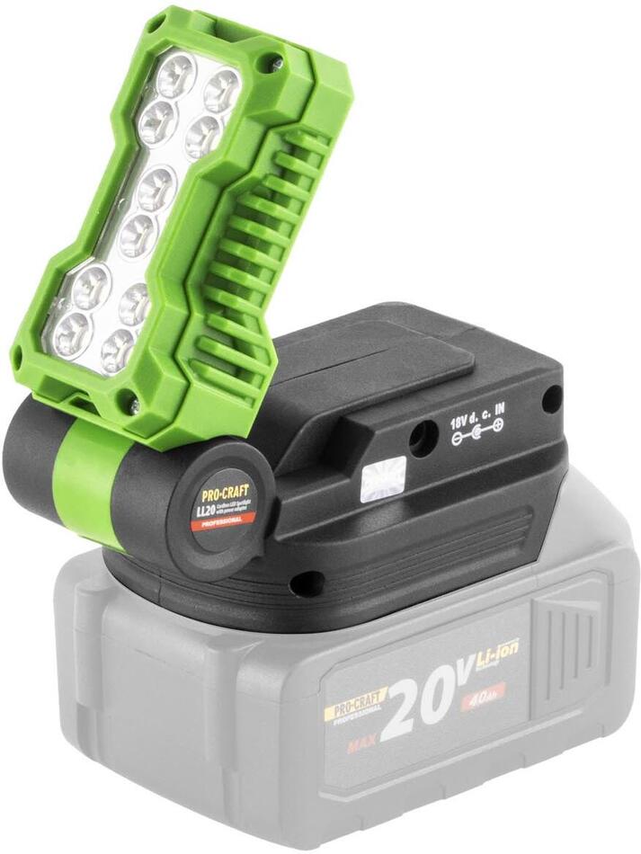 Procraft LED svítilna (reflektor) aku LL20bb (bez akumulátoru a nabíječky) / LL20bb