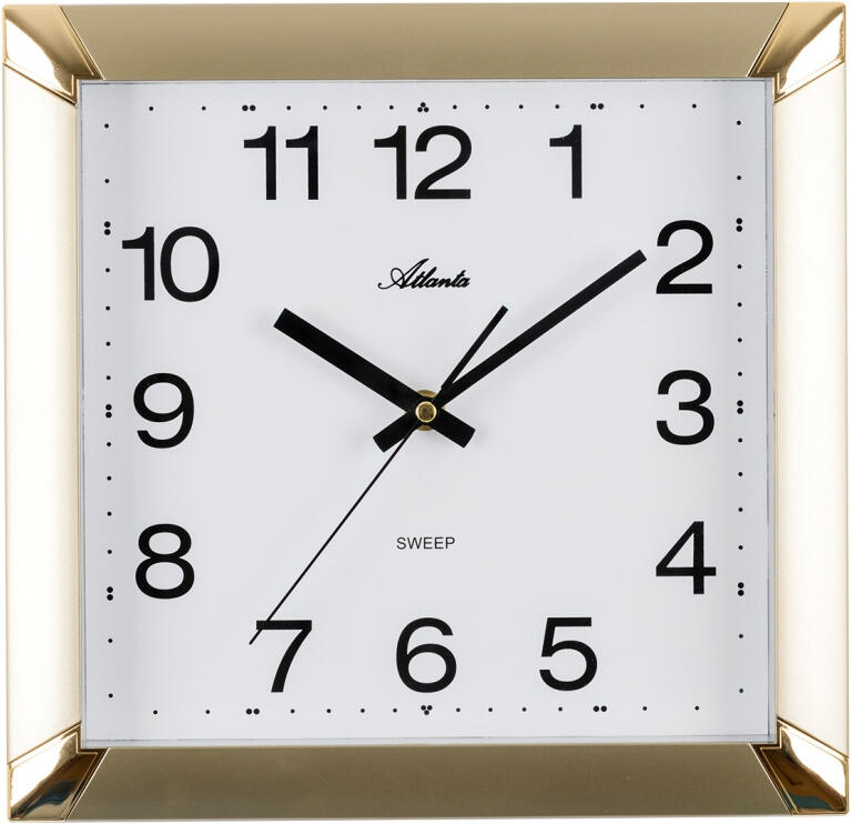 Designové nástěnné hodiny AT4457-9 Atlanta 25cm