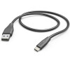 Hama kabel USB-C 2.0 typ A-C 1,5 m, černý