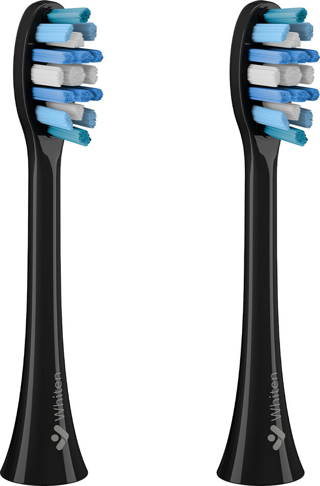 TrueLife SonicBrush Clean-series heads Whiten black 2 pack
